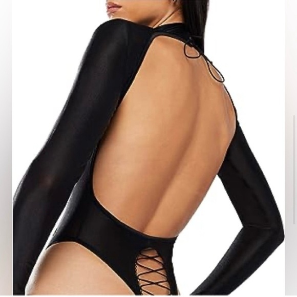 Savage x  fenty sexy black bodysuit - Picture 4 of 10